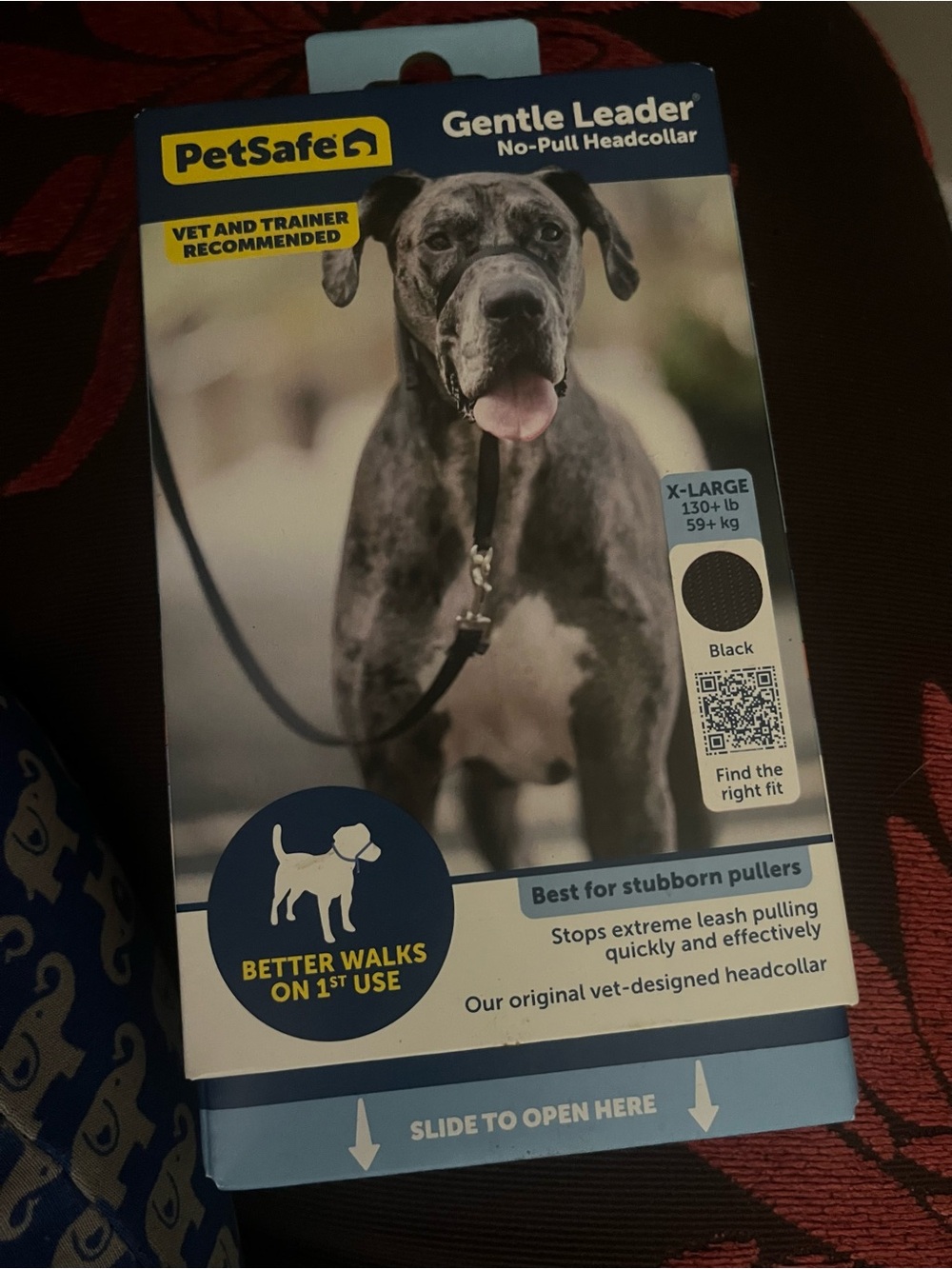 PetSafe Gentle Leader No-Pull Headcollar in Black XL